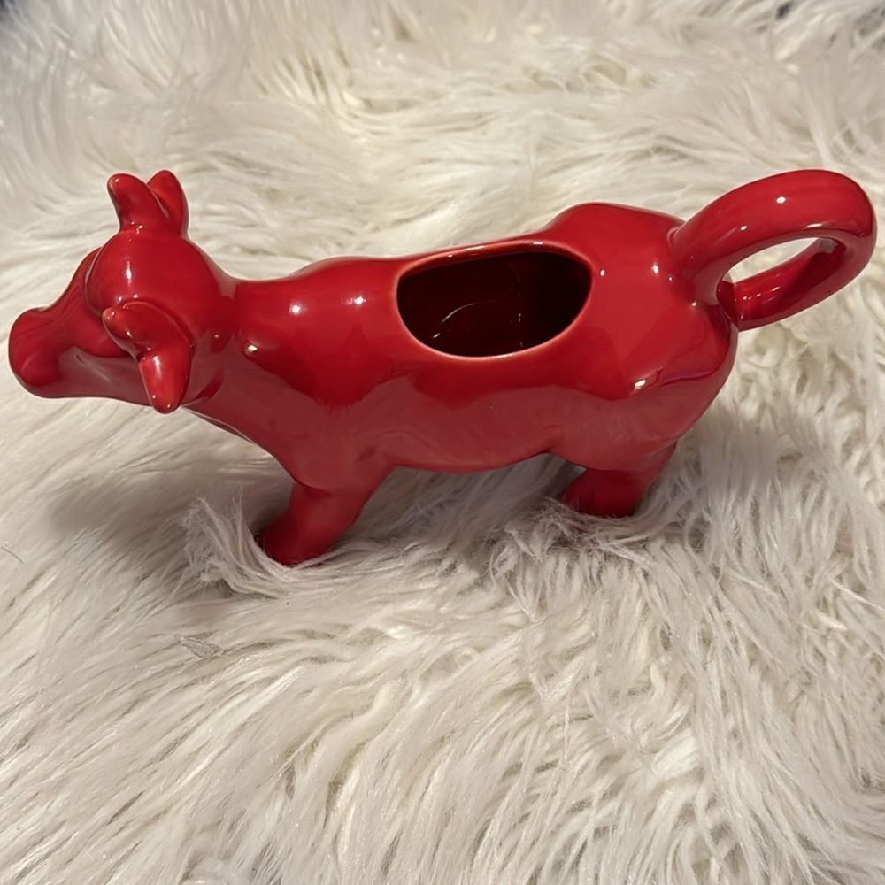 FOOD NETWORK RED COW CREAMER - Picture 3 of 6